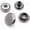 Gunmetal Black, variant on Snap Fasteners Color Plated Solid Brass Snaps Heavy Duty Press Stud Poppers Ring-Socket Button #201 VT47 Pack of 10 (15 mm, Gold)
