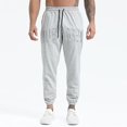 thumbnail image 1 of Pantalones deportivos de fitness de moda para hombres M77, 1 of 2