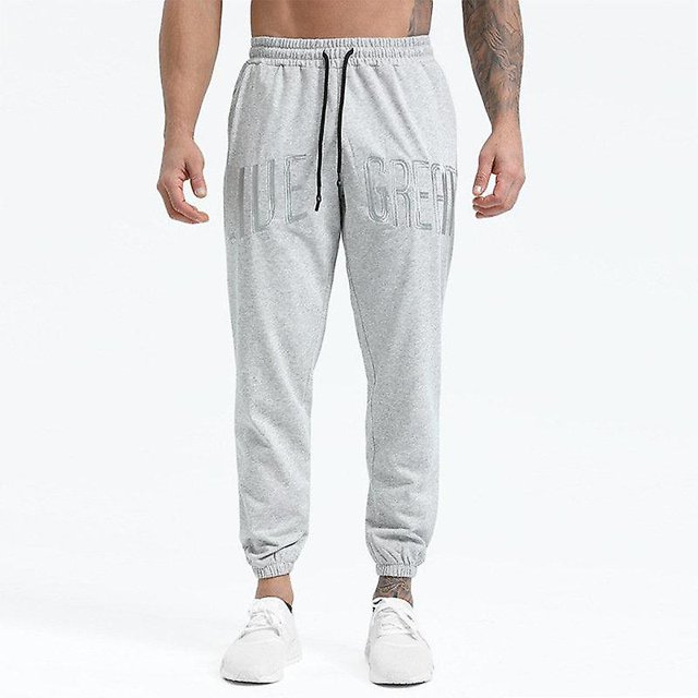 Pantalones deportivos de fitness de moda para hombres M77