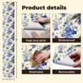 thumbnail image 4 of Peel and Stick Wallpaper Contact Paper Toile De Jouy Vintage Floral Elegant Graphics Self Adhesive and Removable 17.7in x 118in, 4 of 8