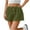 Army Green, variant on zbxnLI Women's Lounge Shorts Cotton Linen Drawstring Elastic Waist Wide Leg Casual Summer Beach Shorts
