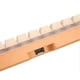 thumbnail image 4 of 61 Keys USB Gaming Keyboard, Color Contrast, RGB Light, Key Row Separation, Wired Mechanical Keyboard for Office Gaming, Orange and Beige, 4 of 4
