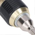 thumbnail image 3 of 7Pcs/Set Spiral Combination Tap High Speed Steel 1/4in Hex Shank Taps Drill for TappingTitanium Plated Tap, 3 of 5