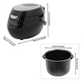 thumbnail image 2 of 6L 900W Commercial Pearl Cooker Boba Pearl Machine Aluminum Pearl Making Pot for Milk Tea 110V, 2 of 15