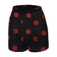 thumbnail image 2 of Gibobby Shorts Mujer Fashion Yoga Short Print Sexy Casual Dot Women's Polka Pants Yoga Pants(Negro, L), 2 of 5