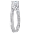 thumbnail image 2 of Pompeii 1 Ct Diamond Engagement Vintage Ring 14k White Gold (H/I,SI1-SI2), 2 of 4