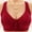 Red, variant on SMihono Daisy Bras for Older Women 2025 Front Closure Bra Cotton Bra Full Coverage Comfortable Bra No Underwire Plus Size Bra Beige 40