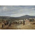 thumbnail image 3 of Clément-Auguste Andrieux 18x14 Black Modern Framed Museum Art Print Titled - Vaugirard During the Headquarters of Paris, 1870 (1870), 3 of 5
