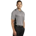 thumbnail image 4 of Sport-Tek Heather Colorblock Contender Polo-XS (Vintage Heather/ Black), 4 of 6