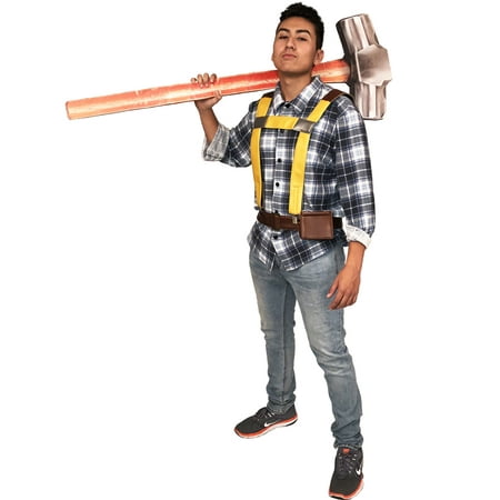 Fort Protector Constructor Mens Costume (Large/XLarge)
