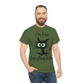 thumbnail image 6 of I'm Fine, Every Thing is Fine Unisex Heavy Cotton Tee, 6 of 9
