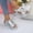 #0237-Silver, variant on Xucatan Women's Floral Embroidered Up Wedge Sandals, Peep Toe Espadrille Slippers with Side Cutouts, Chunky Platform Thick Sole Casual Summer Shoes, Versatile Design for Beach Outdoor Gift