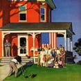 thumbnail image 2 of Marmont Hill "Family Portrait on the Fourth" by John Falter Painting Print on Canvas, 2 of 5