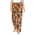 thumbnail image 1 of Balery Various Oranges Pantalones de pijama para mujer, pijamas ultraligeros, pantalones de estar por casa-XX-Large, 1 of 6