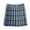 Blue, variant on Women's Plus Size Plaid Pleated Skirt Short Uniform Role Play & Cosplay Under $10 Retro Mini Skirt in Pink Black Navy