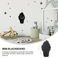 thumbnail image 6 of FRCOLOR Message Blackboard Wooden Chalkboards Hanging Message Board Ice Cream Shaped Display Chalkboards,13.78"X7.87"X0.39", 6 of 11