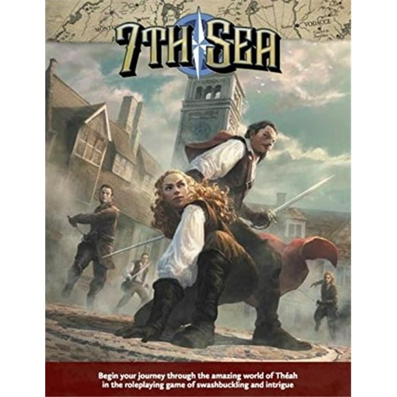 John Wick Presents JWP7001 7th Sea Core Rulebook