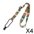 thumbnail image 1 of Paquete de 4 correas para ukelele Baoblaze de estilo étnico, 1 of 7
