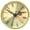 70 golden bottom ara, variant on Iron Clock Insert With Gold/Silver Trim And Roman/Arabic Numerals For Kitchen, Office Timepieces