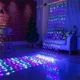 thumbnail image 4 of Guirnalda de luces navideñas con forma de cascada para exteriores, 3 x 3/6 x 3/3 x 6 m, para colgar en el patio o en el jardín, 4 of 5