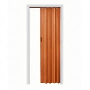 LTL Home Products Oakmont Accordion Folding Door, 48 x 80 Inch, Pecan