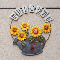 MLINS Welcome Sign Front Door Wall Decoration Room Home Office