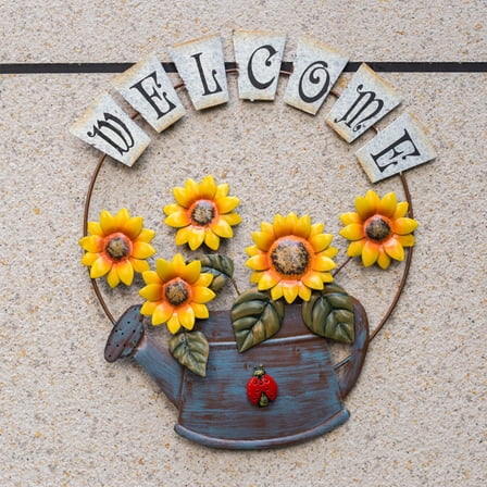 MLINS Welcome Sign Front Door Wall Decoration Room Home Office