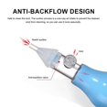 thumbnail image 2 of Aspirador nasal de silicona para bebés Tipo de bomba Limpiador de moco nasal frío Antireflujo Aspirador nasal para bebés,11 Feliz Sencillez, 2 of 5