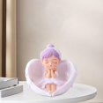 thumbnail image 1 of Estatua de de vinilo Decoración de escritorio Mini estatuilla Figura de niña de ballet moderno para estantería Aniversario Mesa de comedor Violeta Colco estatuilla de niña de ballet, 1 of 8