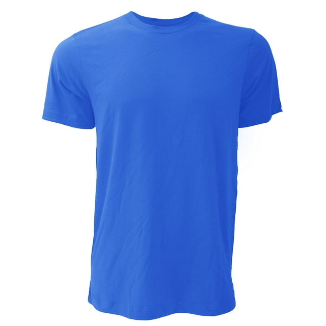 Canvas Jersey Crew Neck T-Shirt / Mens Short Sleeve T-Shirt