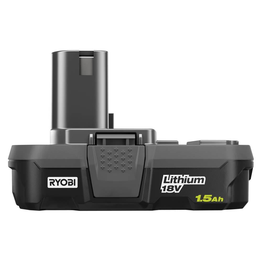 Ryobi 18V 1.5Ah One Lithium Ion Cordless Compact Rechargeable Quick Release Power Tool Battery Walmart