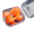 thumbnail image 4 of 1 Paire de Bouchons d'Oreilles de Natation en Silicone Imperméables avec Boîte de Rangement-Vert-, 4 of 9