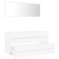thumbnail image 5 of vidaXL 2 Piece Bathroom Furniture Set White Engineered Wood, 5 of 13