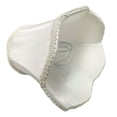 thumbnail image 3 of Royal Designs, Inc. Clip on Scalloped Bell Chandelier Lamp Shade Flame Clip Fitter, CSO-1027-5WH, 3 x 5 x 4.5, White, 1 Pack, 3 of 4