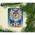 thumbnail image 2 of Carolines Treasures DAC6928CO2 3.4 x 2.6 in. Alaskan Klee Kai My Angel Porcelain Ornament, 2 of 3