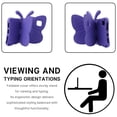 thumbnail image 4 of Dteck Kids Case for Lenovo Tab M11 11-inch TB330FU TB330XU 2024,Cute Butterfly Case with Stand Light Weight EVA Rugged Shockproof Kids Friendly Cover for Lenovo Tab M11 2024,Purple, 4 of 9