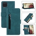 thumbnail image 5 of Allytech Magnetic Clasp Wallet Case Fit For Samsung Galaxy A22 4G 6.4 inch Leather Wallet Case Flip Card Slots Kickstand Folio Phone Cover For Samsung Galaxy A22 4G,Blue, 5 of 5