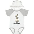 thumbnail image 3 of Inktastic Curious Greyhound Boys or Girls Baby Bodysuit, 3 of 5
