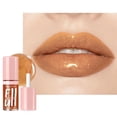 thumbnail image 1 of Brillo labial Mekuel Glitter Orange hidratante con color, 1 of 6