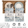 thumbnail image 5 of Vintage Farmhouse Kitchen Towels Set of 3, Blue Country Texas Star Vines Wooden Absorbent Dish Towels for Kitchen, Microfiber Hand Towel, Quick Drying Tea Towel for Cleaning Decorative Dishcloths, 5 of 7