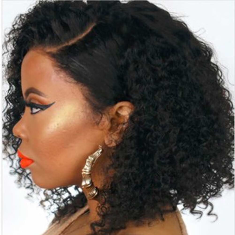 Short Wavy Hair Wigs For Women Curly Human Hair Wigs Short Human Hair Lace Front Wigs