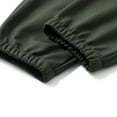 thumbnail image 5 of Clearance under 10 7-14 Years Children's Fashion Solid Color Loose Drawstring Pocket Ankle Work Pants Long Pants Army Green 7-8 Years, 5 of 7