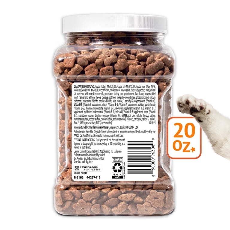 Party Mix Original Crunch Cat Treats, Chicken & Turkey photo 6