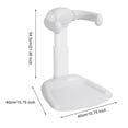 thumbnail image 2 of solautey Baby Shower Stand Support, Anti-Pinch Adjustable Shower Tower and Anti-Slip Shower Rack for Toddler Standing Up Themselves,Ideal Gift for Infants 6-36 Months ﻿, 2 of 7
