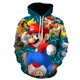thumbnail image 1 of Sudadera con capucha de dibujos animados de Mario Bros. para niños con jersey de primavera y otoño, moda de manga larga, sudadera con capucha deportiva y linda, 1 of 1