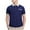 Navy, variant on DAETIROS Polo Shirts for Men with Pocket-Fashion Solid Short Sleeve Mens Summer Clothes Army Green Size S-4XL