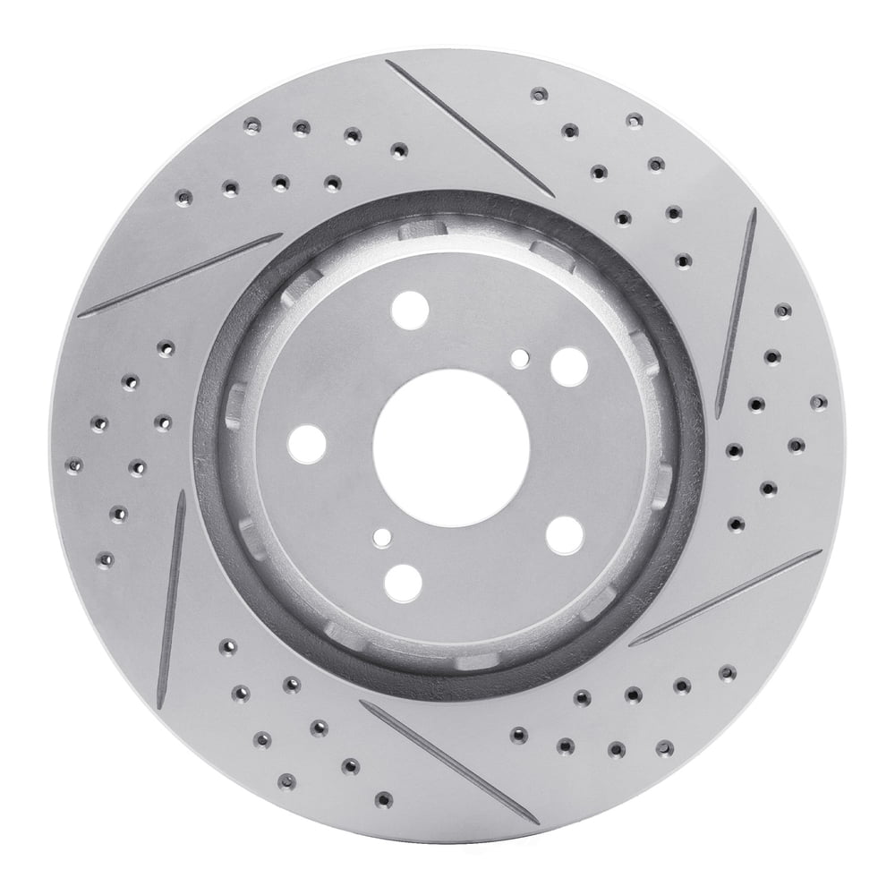 Dynamic Friction Company 830-76085R DFC Geoperformance Rotor - Drilled and Slotted
