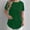 Green, variant on Swuxness Women Short Sleeve Casual T Shirts, Spring and Summer Tops, Ladies Crew Neck Solid Color Fashion Comfortable Loose Pullover Tee Red, XL