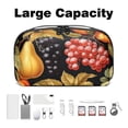 thumbnail image 3 of Thanksgiving Travel Organizer Hard Drive Bags Cable Organizer Multi USB Cable Organizer Oxford Cloth Waterproof Electronics Storage Bag 5.9x9.44x3.14 in, 3 of 6