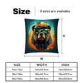 thumbnail image 5 of Xiong Fugu Luxurious Velvet Throw Pillow Covers with Unique Patterns - Set of 2 Pillow Covers and Inserts, 16x16, 18x18, 20x20 Inches for All Occasions, 5 of 6